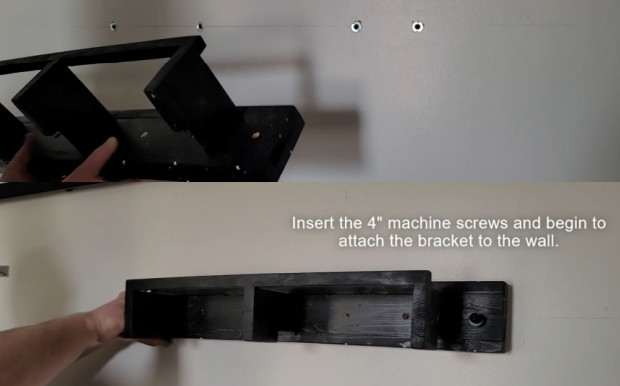 RAYNE Hardwood Floating Shelf Solid Wood - Hardwer 8