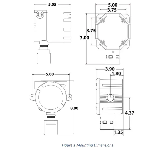 RC SYSTEMS SenSmart 4000 Smart Sensor Head Stainless Steel - Figure 1