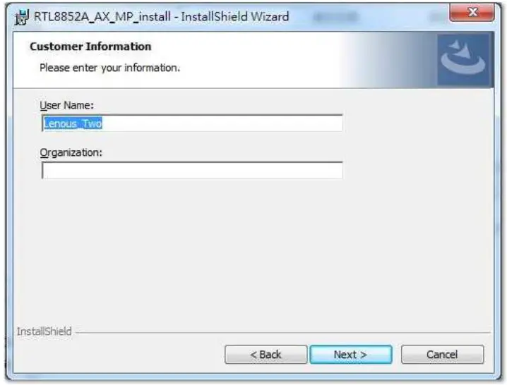 REALTEK 11ax RTL8851BE One Antenna Combo Module - App 3