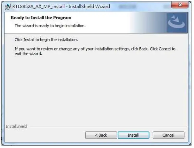 REALTEK 11ax RTL8851BE One Antenna Combo Module - App 5