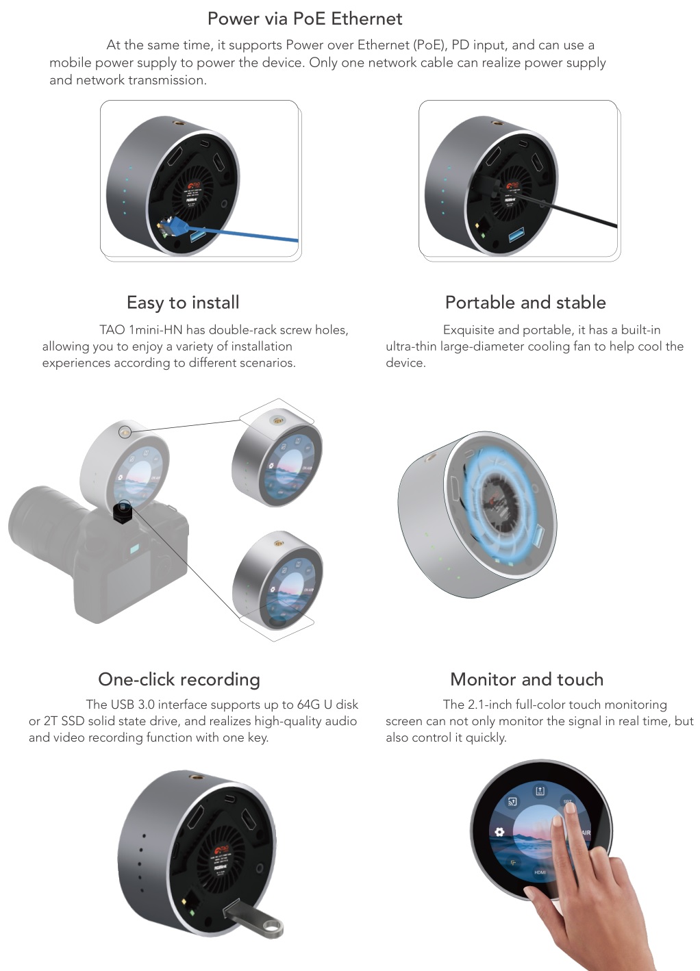 RGBlink 1mini-HN USB-HDMI Streaming Node - Features 5