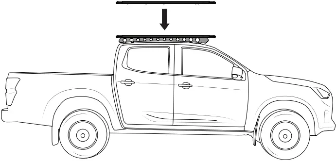 RHINO-RACK Mazda BT-50 Gen 3 Backbone Mounting System - c55