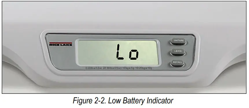 RICE LAKE WEIGHING SYSTEMS VS 11 Dual Range Veterinary Scale - Setup 1