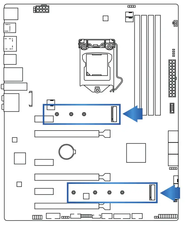 ROCKET NVMe PCIe M.2 2280 SSD - Locate the M.2 slot on your motherboard