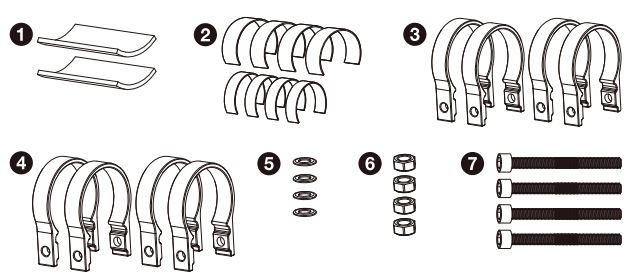 ROCKVILLE- UT65B -UTV -ATV- 6.5- Rollbar -Wakeboard- Marine -Speakers -Swivel -Mount -IPX6- fig-2