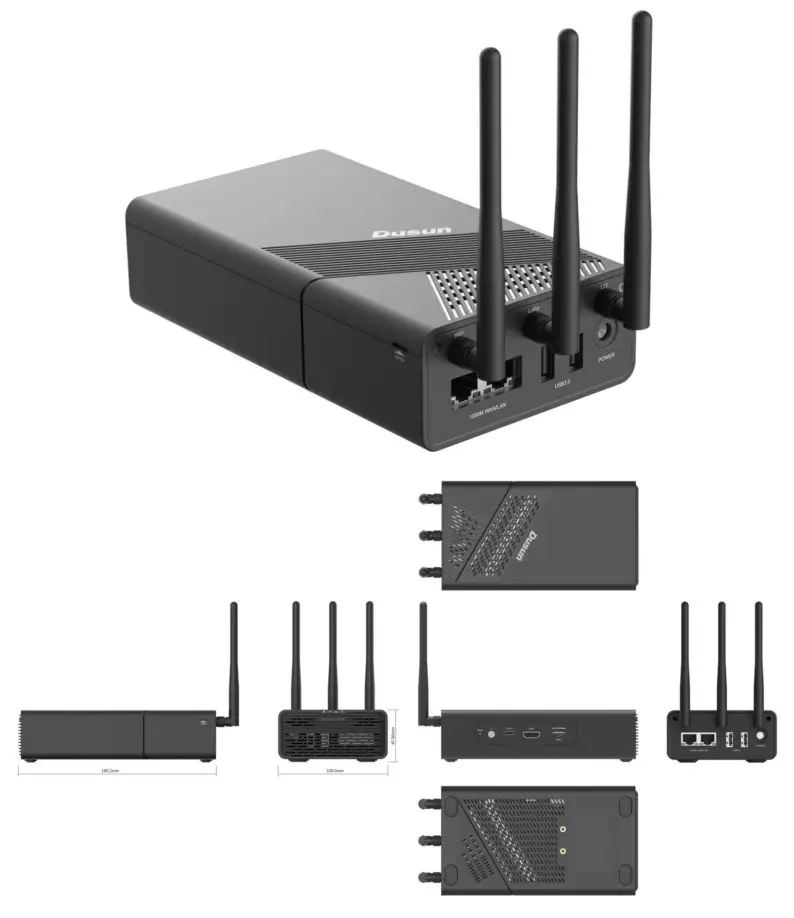 ROOMBANKER DSGW-290 Multi Protocol Host Gateway - DSGW-291（External antennas with lora）
