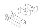ROPOX FlexiManual FlexiCorner Manual Height Adjustable System - Fitting