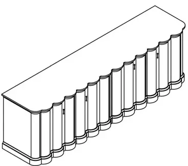 ROSETO-HMIF36289COF-Coffee-Dido-41-Hardwood-Bookcase-Curio-PRODUCT