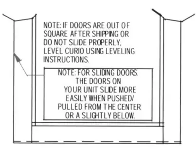 ROSETO-HMIF98135GOCHRY-Oak-Cherry-Elden-43-Inch-4-Shelf-Hardwood-Curio-Cabinet-FIG-1 (4)