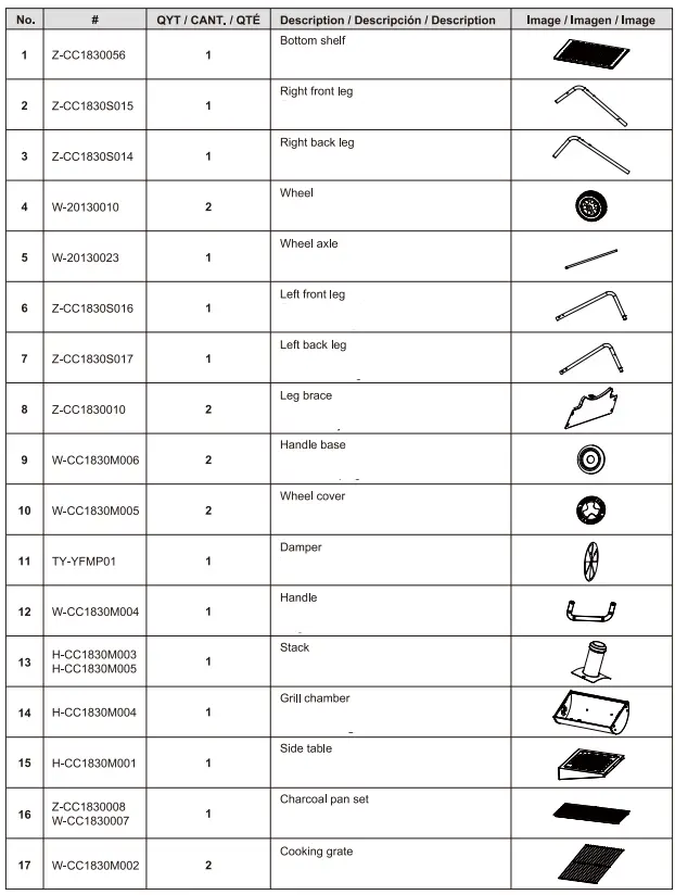ROYAL-GOURMET-CC1830-Barrel-Charcoal-Grill-fig 2