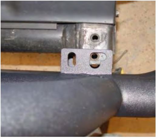 RUGGED RIDGE CJ7 Dual Tube Front Winch Bumper - Position the new front bumper up to the frame and line up holes