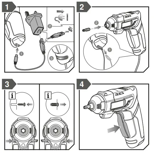 RYOBI ERGO Cordless Screwdriver - Fig 3
