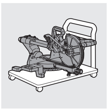 RYOBI R18MS254X 18V ONE+ HP Brushless 254mm Sliding Mitre Saw - mitre lock
