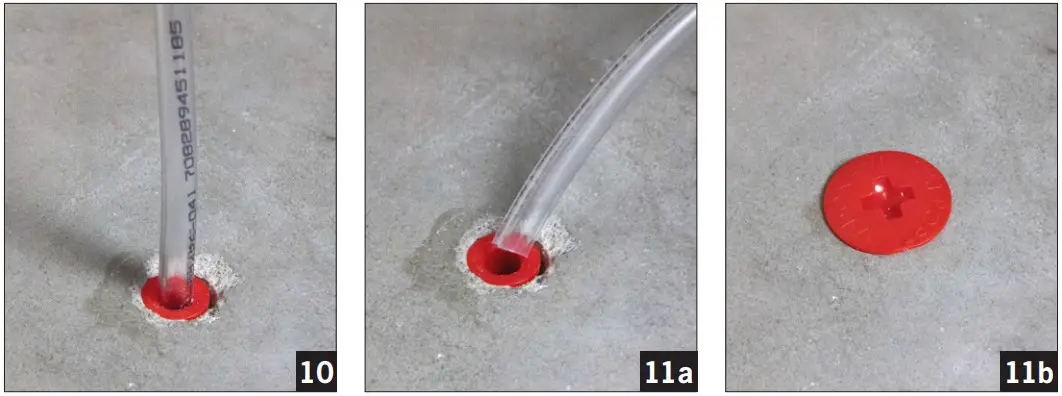 RadonAway IN141 Rev B RVI Test Port - SAMPLING PROCEDURE