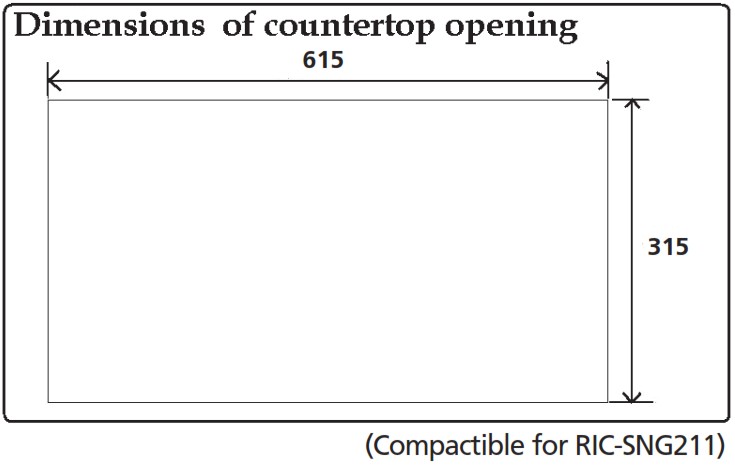 Rasonic RIC SNG211 RIC SNG228 Induction Cooker - Customize Kitchen Cabinet 2