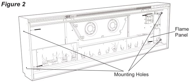 Real Flame Ignite 50-74-100 (Inch) Linear Electric Fireplace - Figure 2
