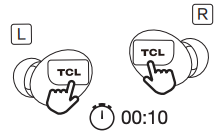 Reset the earphones 2