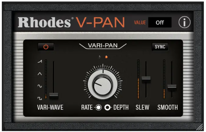 Rhodes MK8 V-Pan Effect Plugin