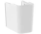 Roca A327683000 Wall hung Fineceramic Basin - COMPATIBLE WITH 5