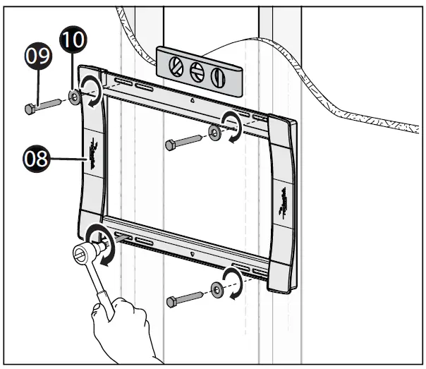 RocketFish 40 to 75 TV Wall Mount - Full Motion RF-HTLF23 fig 23