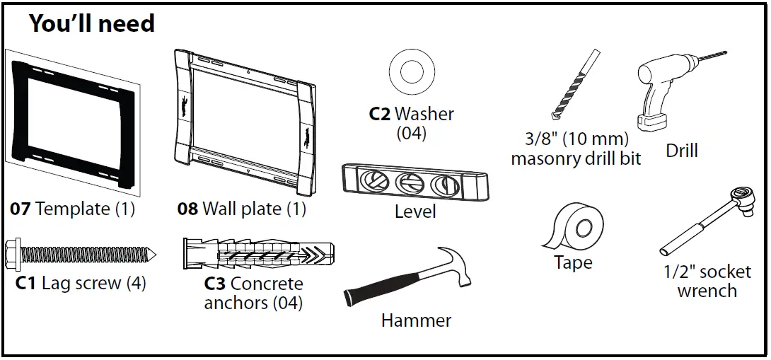 RocketFish 40 to 75 TV Wall Mount - Full Motion RF-HTLF23 fig 25