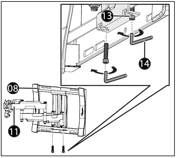 RocketFish 40 to 75 TV Wall Mount - Full Motion RF-HTLF23 fig 31