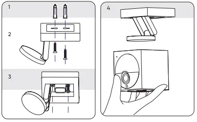 Roku CW2000R Outdoor Camera - CEILING MOUNT