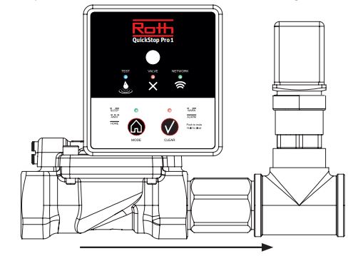 Roth Pro1 Leak Alarm and Leak Detector Instruction Manual - Installation of product