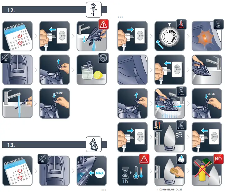 Rowenta DW4308D1 Express Steam Iron - Fig 4