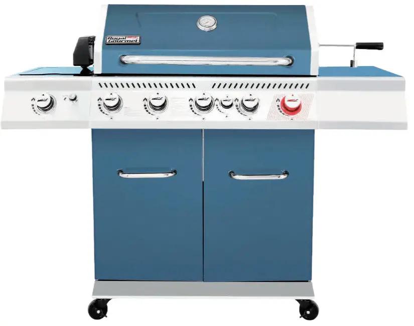 Royal Gourmet GA5403B 5 Burner BBQ Cabinet Style Propane Gas Grill