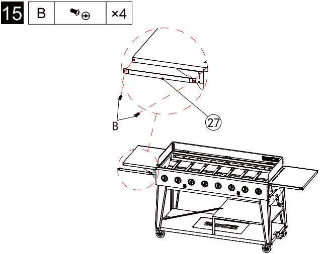 Royal-Gourmet-GB8003-Large-Event-8-Burner-Gas-Grill-fig-17