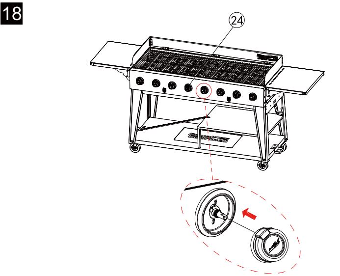 Royal-Gourmet-GB8003-Large-Event-8-Burner-Gas-Grill-fig-20