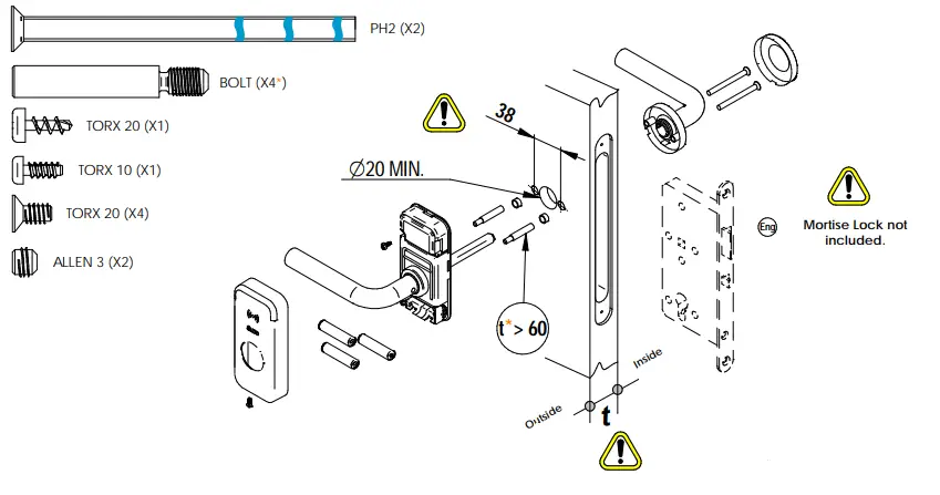SALTO-E10M-DIN-Type-Mortise-Locks-FIG-2