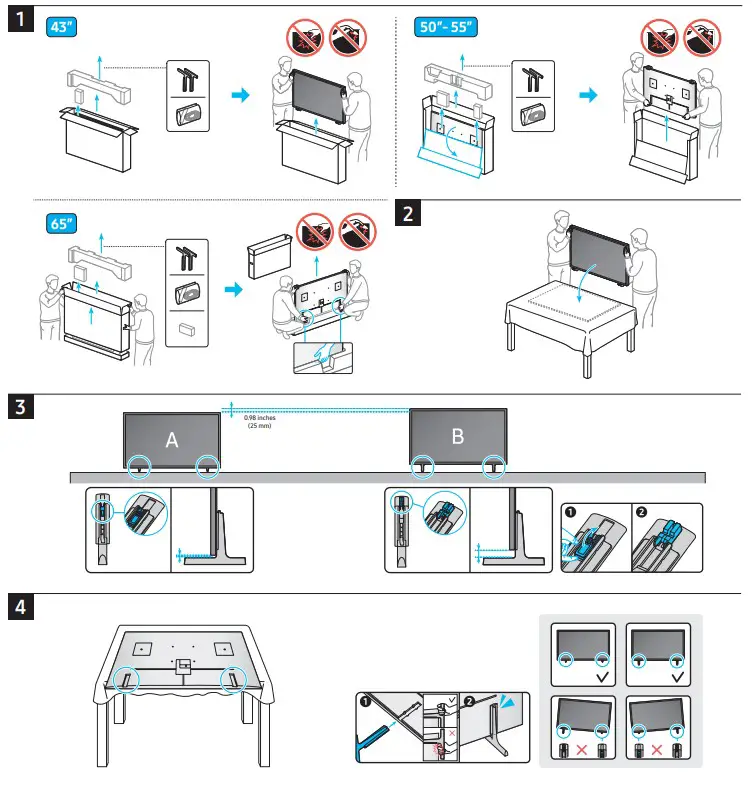 SAMSUNG QN43LS03DAFXZA Frame TV - fig