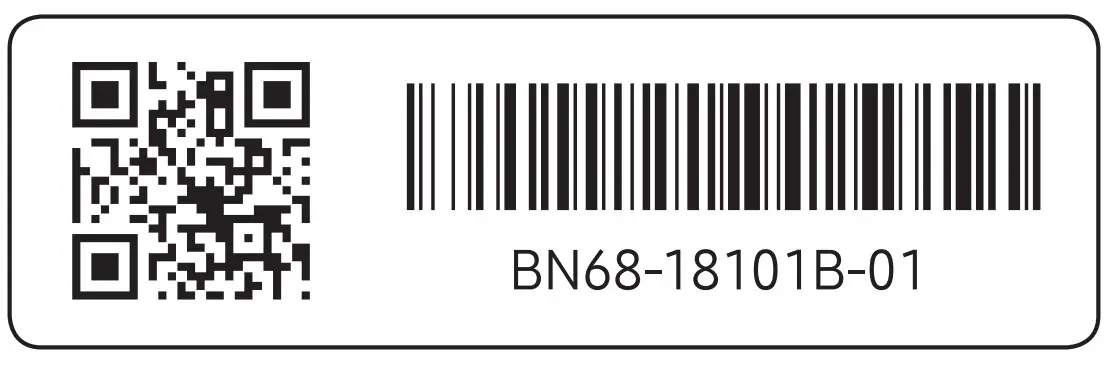 SAMSUNG QN43LS03DAFXZA Frame TV - qr code