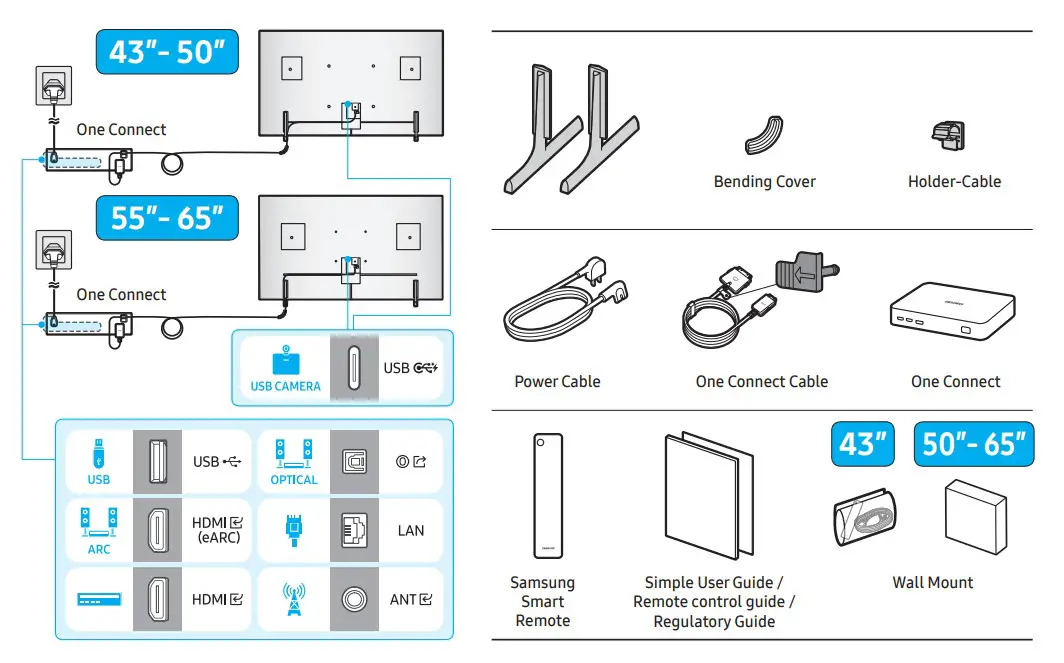 SAMSUNG QN43LS03DAFXZA Frame TV