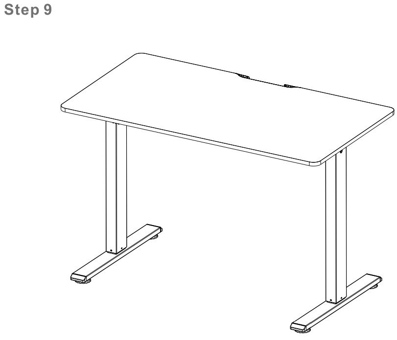 SANODESK QS1B-1160 Electric Standing Desk - Parts 13
