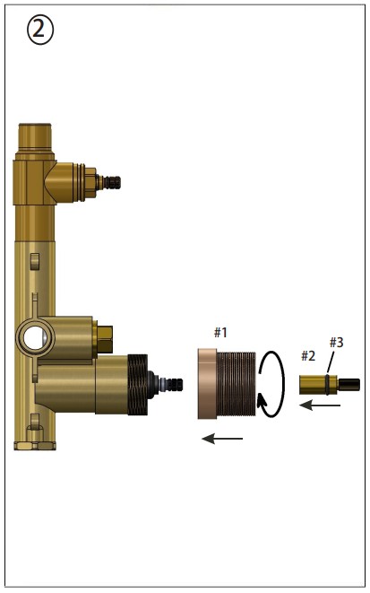 SANTEC TH-9010 Thermostatic Trim - parts12