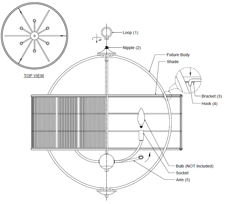 SAVOY-HOUSE-7-1703-6-6-Light-Bronze-Statement-Pendant-Light-FIG-1