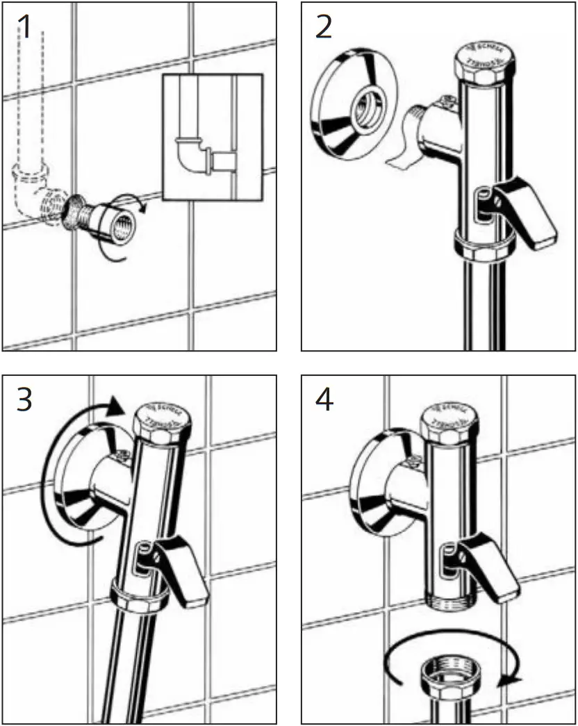 SCHELL 02 202 06 99 Toilet Flush Valve - Assembly 1