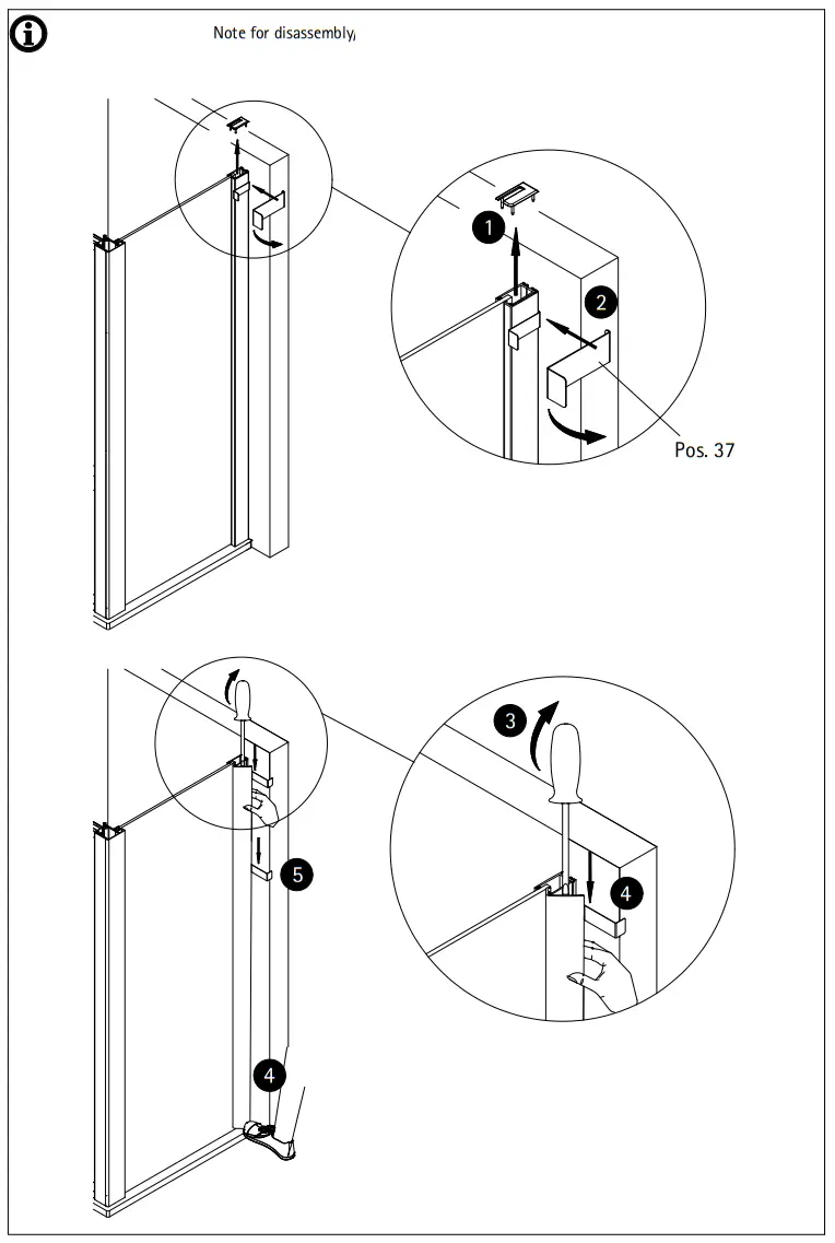 SCHULTE 2125 0 Shower Door with Side Panel - Figure 17