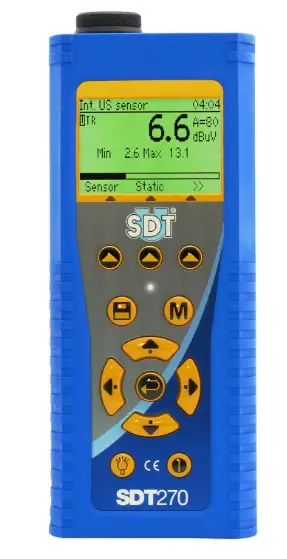 SDT Ultrasound Solutions SDT270 TankTest Lubrication Monitoring Device