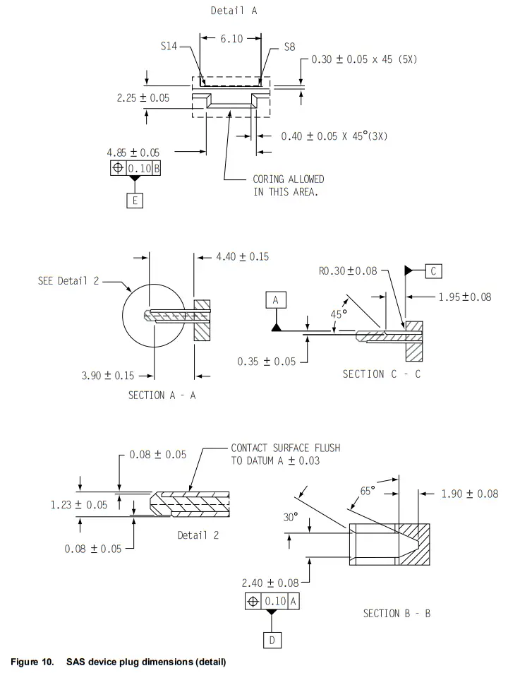 SEAGATE ST20000NM007H 512E Self Encrypting ISE Models - Inquiry data 3