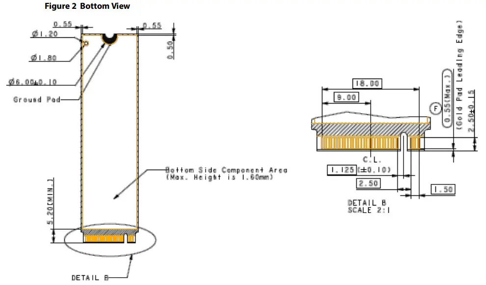 SEAGATE XP480SE30001 Nytro 4350 NVMe SSD - Bottom View