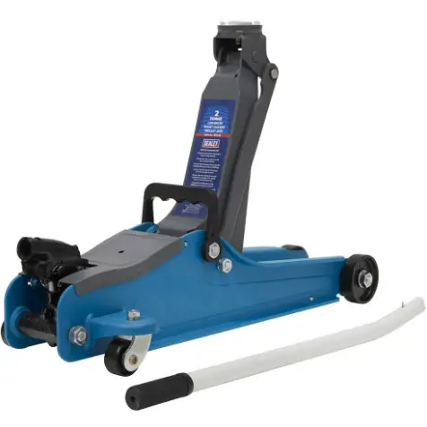 SEALEY 1020LEB Trolley Jack 2 Tonne Low Profile Short Chassis