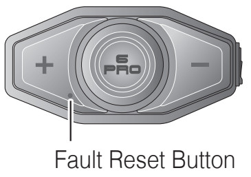 SENA DWO6 PRO Bluetooth Helmet Headset - Fault Reset