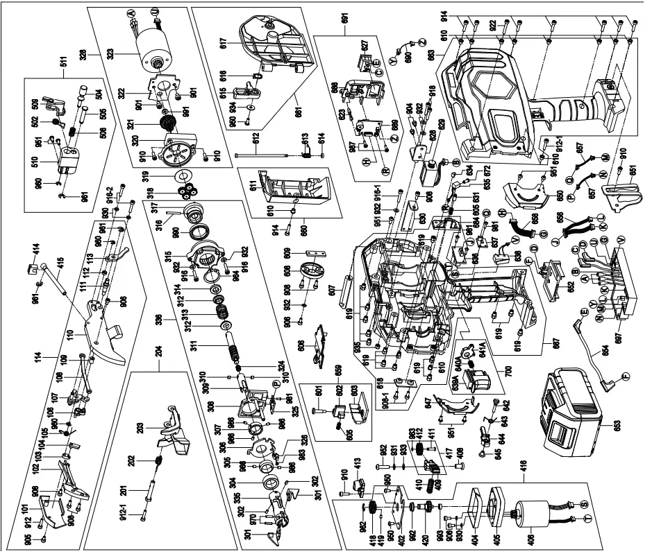 SENCO SRT40 Rebar Tying Tool - Tool