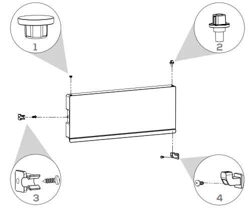 SEVERIN KS 8824 Refrigerator - hinge