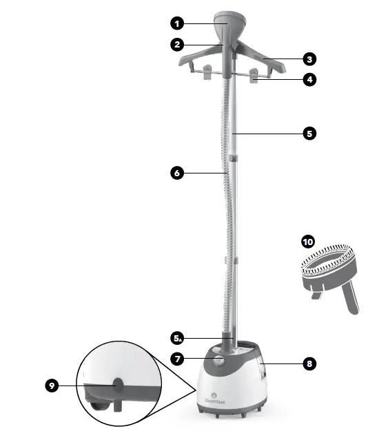 SF-562-Canister-Garment-Steamer-fig-1