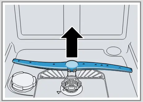 SIEMENS SX73HX10VG Dishwasher - spray